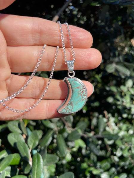 “Moon & Back” Turquoise Moon