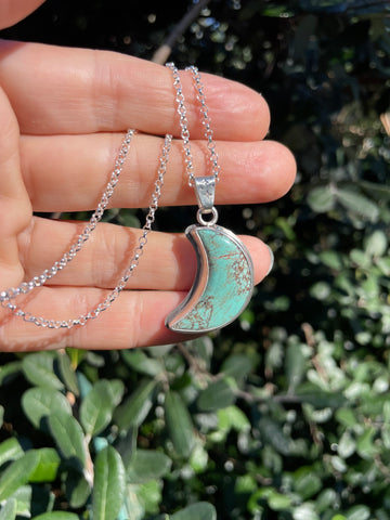 “Moon & Back” Turquoise Moon