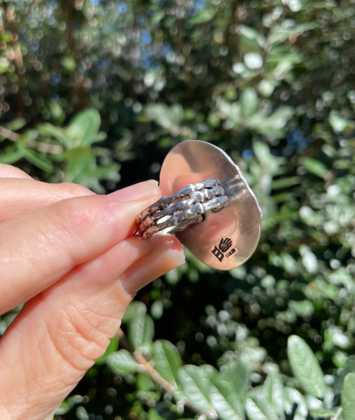 Twigs and Number 8 Sterling Ring