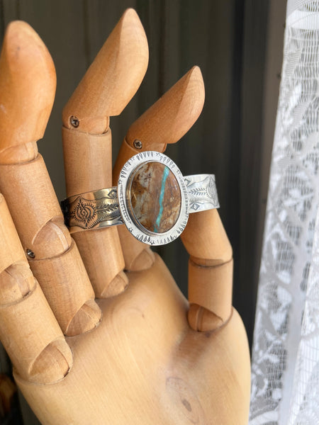 Royston Ribbon Sterling Cuff