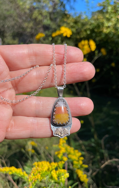Candy Corn Pendant