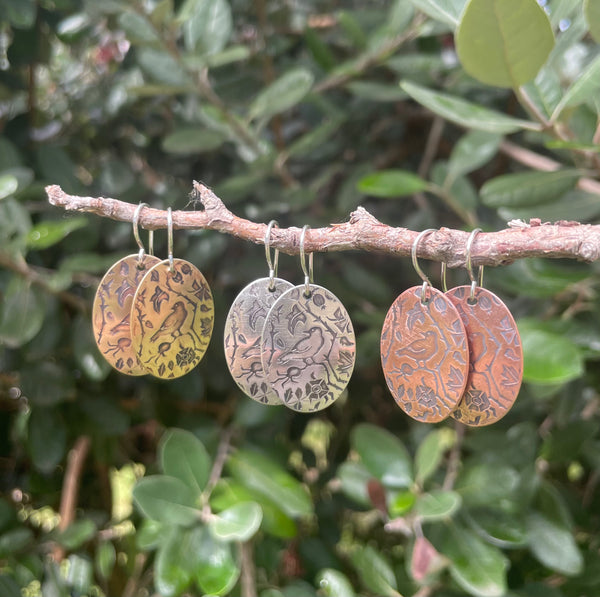 Birds in the Brambles Earrings