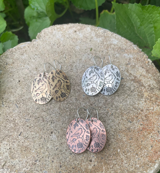 Birds in the Brambles Earrings