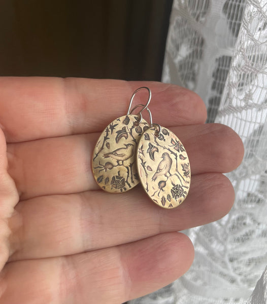 Birds in the Brambles Earrings