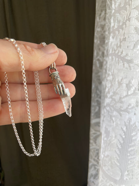Hand and Wand Pendant