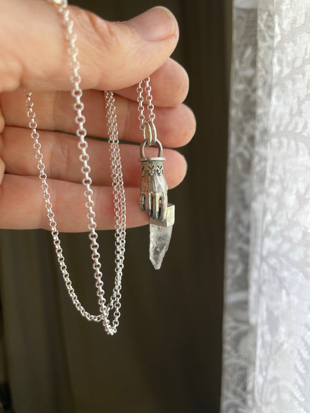 Hand and Wand Pendant