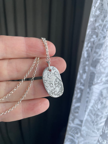 Silver Fern Medallion