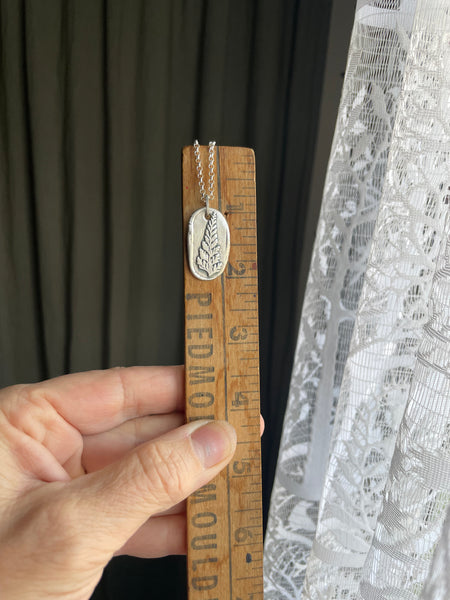 Silver Fern Medallion