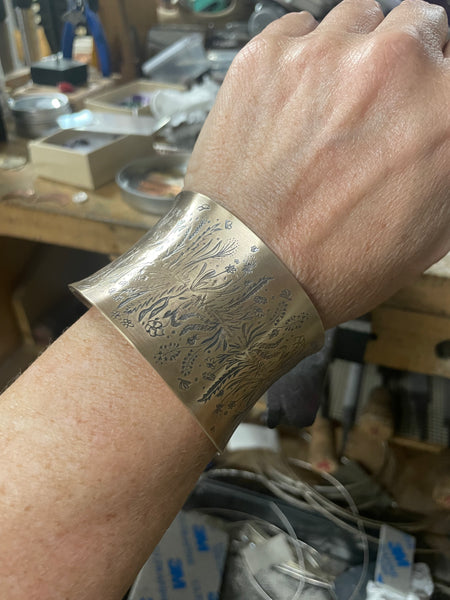 Bronze Reflected Meadow Cuff