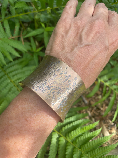 Bronze Reflected Meadow Cuff