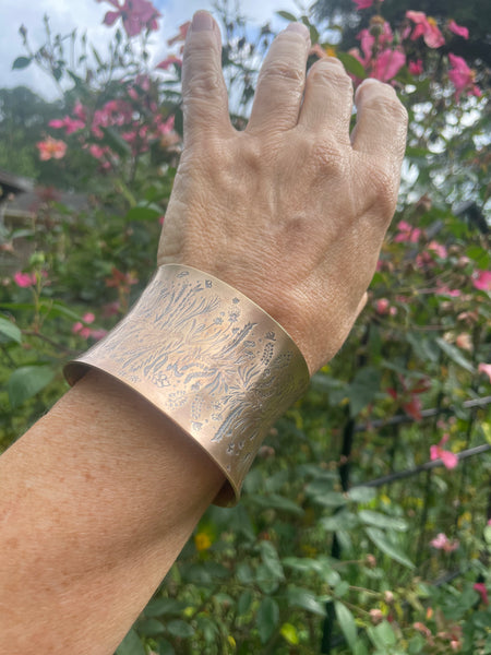 Bronze Reflected Meadow Cuff