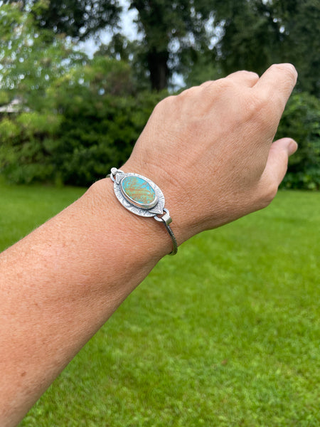 “SkySong” Baja Turquoise Cuff