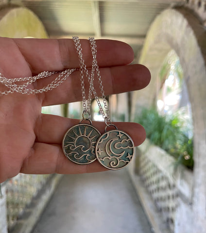 Moonlit Clouds Medallion
